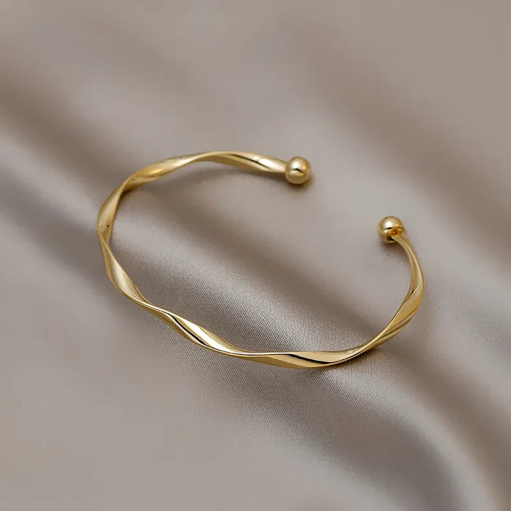 Elegancka bransoletka typu bangle